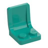 Seat / Chair 2 x 2 (Dark Turquoise)