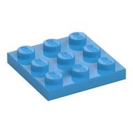 Plate 3 x 3 (Dark Azure)
