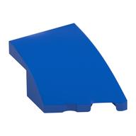 Brick Wedged, Curved 3 x 2 with Stud Notch Right (Blue)