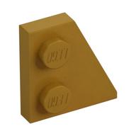 Wedge Plate 2 x 2 Right (Pearl Gold)