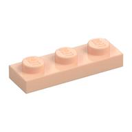Plate 1 x 3 (Light Nougat)