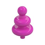 Headwear Accessory Vintage Sci-Fi Antenna (Dark Pink)