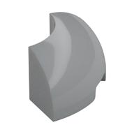 Brick Round Corner 2 x 2 x 1 (Light Bluish Gray)