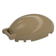 Windscreen 6 x 4 x 2 1/3 Bubble Canopy with Handle (Dark Tan)