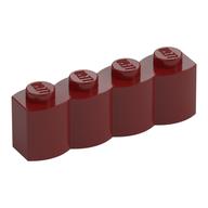 Brick Special 1 x 4 Palisade [aka Log] (Dark Red)