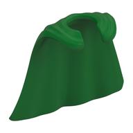 Minifig Neckwear Cape Smooth (Green)