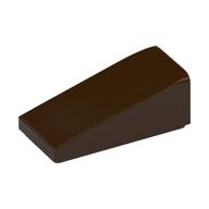 Brick Sloped 18° 2 x 1 x 2/3 (Dark Brown)