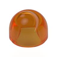 Dome 1 x 1 x 2/3 (Trans-Orange)
