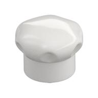 Headwear Accessory Hat with Small Pin, Chef's Hat (White)