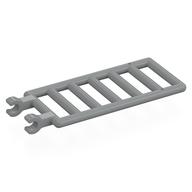 Bar 7 x 3 with Double Clips (Ladder) [Round Clips] (Light Bluish Gray)