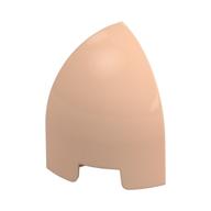 Brick Round Curved 1 x 1 x 1 1/3 Quarter Dome (Light Nougat)