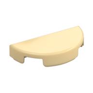 Tile Round 1 x 2 Half Circle (Tan)