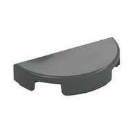 Tile Round 1 x 2 Half Circle (Dark Bluish Gray)