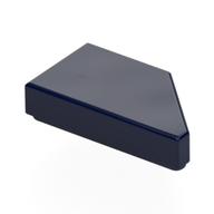 Tile 1 x 2 with Stud Notch Left (Dark Blue)
