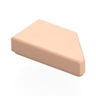 Tile 1 x 2 with Stud Notch Left (Light Nougat)