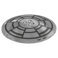 Dish 10 x 10 Inverted [Radar] with Black Circles/Cockpit Print (Trans-Clear)