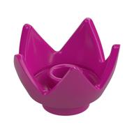 Crown / Flower / Egg Shell Half (Magenta)