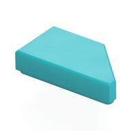 Tile 1 x 2 with Stud Notch Left (Medium Azure)