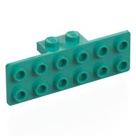 Bracket 1 x 2 - 2 x 6 (Dark Turquoise)