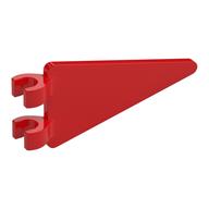 Flag 2 x 4 Triangle (Red)