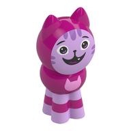 Animal, Cat, Standing, Spherical with Bright Pink Face Print (DJ Catnip) (Magenta)