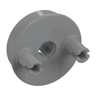 Rotation Joint Disc with 2 Pins (Light Bluish Gray)