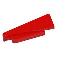 Brick Wedged, Sloped 1 x 5 x 1 1/3 Left (Red)