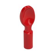 Equipment Cutlery - Spoon, Flat Bottom (Red)