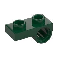 Plate Special 1 x 2 with Pin Hole Underneath (Dark Green)