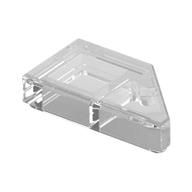 Tile 1 x 2 with Stud Notch Left (Trans-Clear)