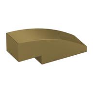 Brick Curved 3 x 1 No Studs (Metallic Gold)