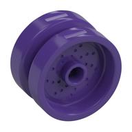 Wheel 18 x 12 with Pin Hole and Stud (Dark Purple)