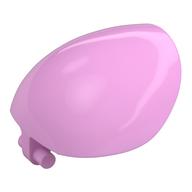 Large Figure Shoulder Cover, Armor, Round, Smooth with Bar (Bright Pink)