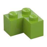 Brick 2 x 2 Corner (Lime)