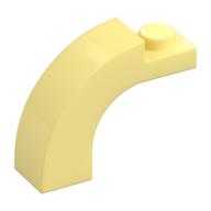 Brick Arch 1 x 3 x 2 Curved Top (Bright Light Yellow)