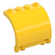 Panel 3 x 4 x 3 Curved (Yellow)