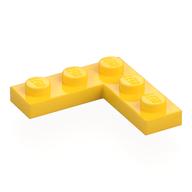 Plate 3 x 3 Corner (Yellow)
