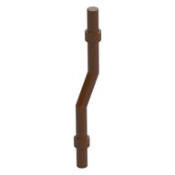 Bar 6L with Stop Rings and Double Bent (Reddish Brown)