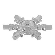 Snowflake / Star 4 x 4 (Trans-Clear)