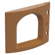 Duplo Door / Window, Castle (Medium Nougat)