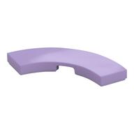 Tile 3 x 3 Curved, Macaroni (Lavender)