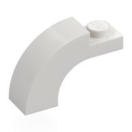 Brick Arch 1 x 3 x 1 2/3 Curved Top (White)