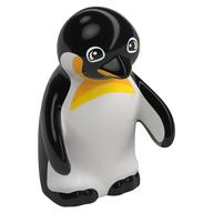 Duplo Animal Penguin Large with White/Yellow Chest Print (White)