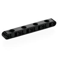 Technic Beam 1 x 9 Thick with Alternating Holes (Black)