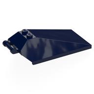 Windscreen 8 x 4 x 2 with Handle and 2 Studs [Solid Studs] [Plain] (Dark Blue)