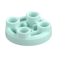 Tile Special Round 2 x 2 Inverted (Light Aqua)