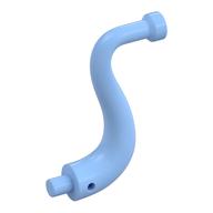 Animal Body Part / Plant, Tail / Trunk / Tentacle / Tongue / Vine / Tree Branch (Long Tip) (Bright Light Blue)