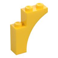 Brick Arch 1 x 3 x 3 [Gothic] (Yellow)