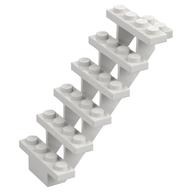 Stairs 7 x 4 x 6 Straight Open (White)