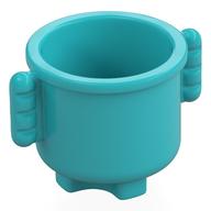 Duplo Kettle with Closed Handles 2 x 2 x 1.5 (Medium Azure)